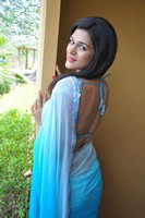 Shraddha Das Hot Saree Stills